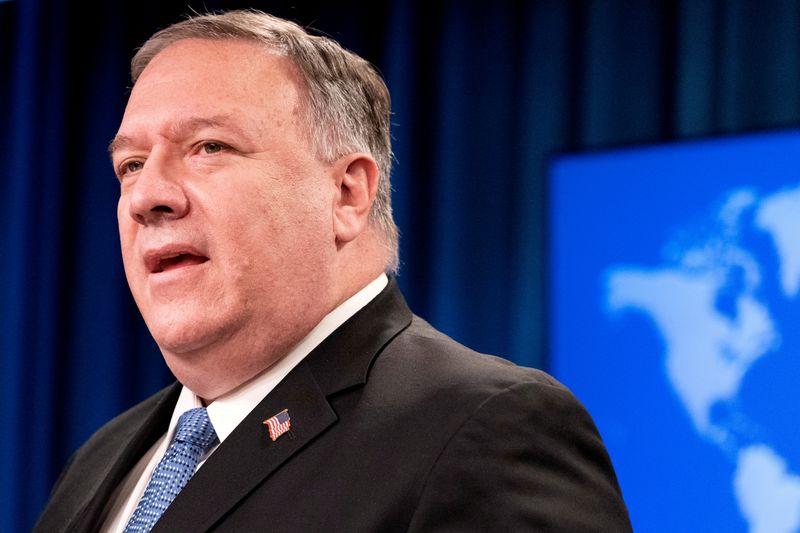 Pompeo lifts selfimposed restrictions on USTaiwan relationship