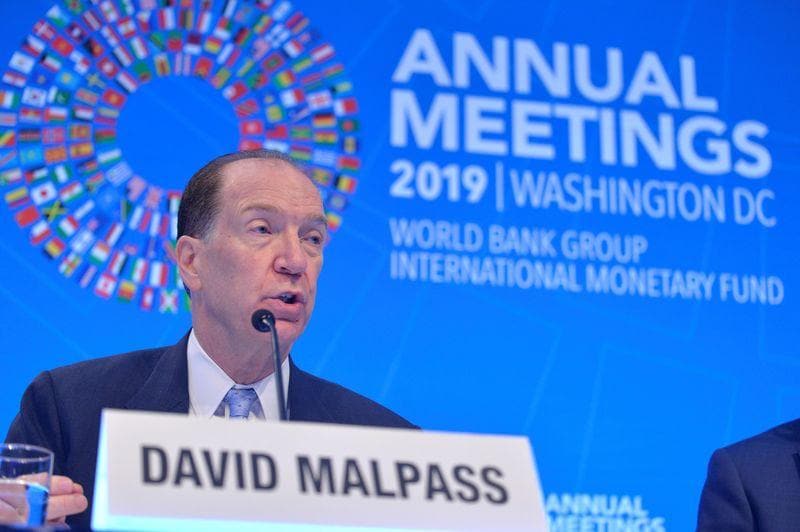 World Banks Malpass hammers private sector to back debt reduction push
