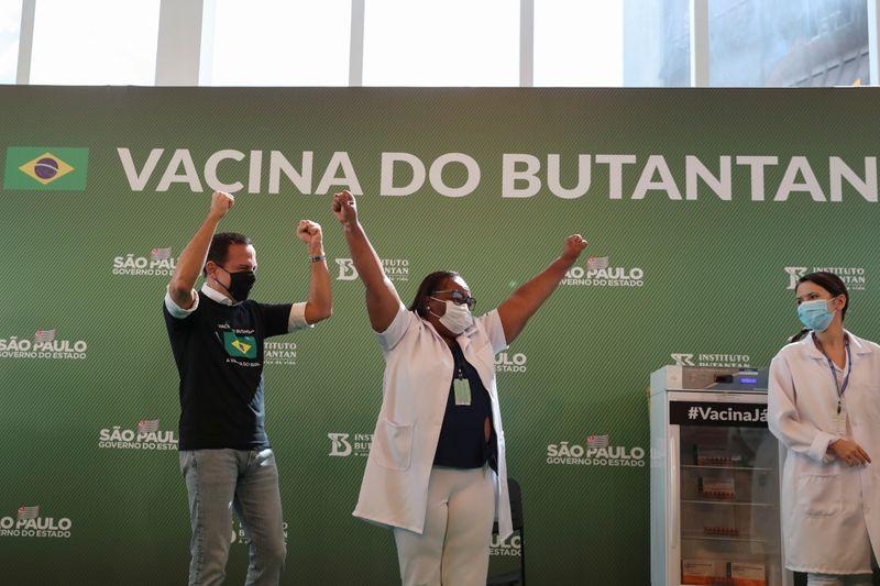 Brazil authorizes emergency use of Sinovac AstraZeneca vaccines