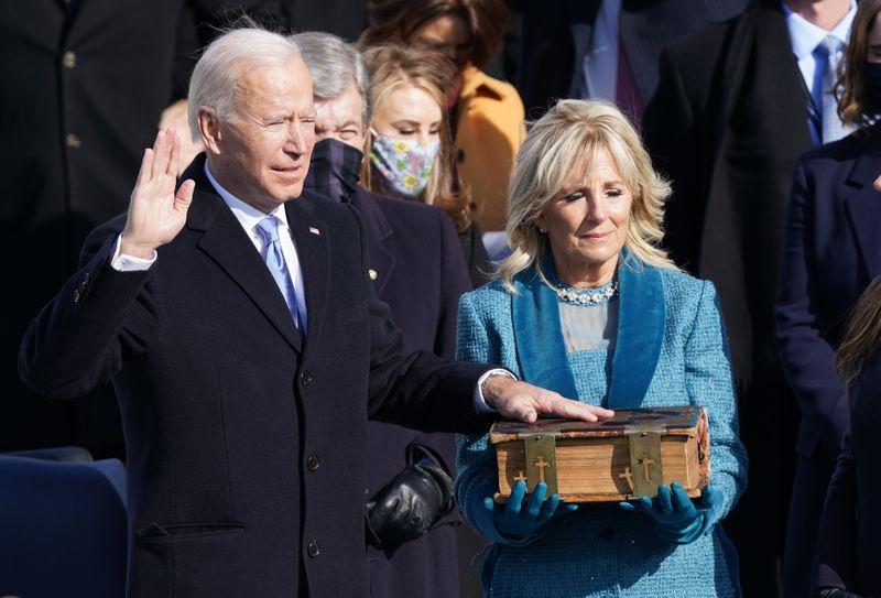 Biden sworn in as US president