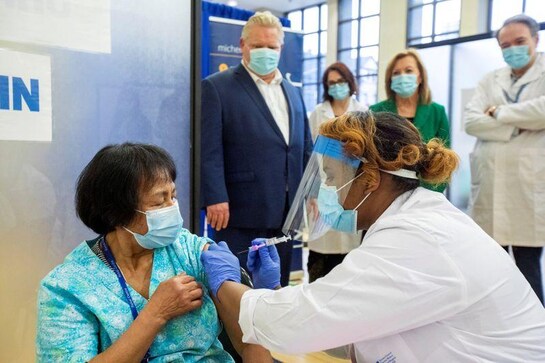 Canadian health officials take different tack to vaccinate wary care home workers Canadian health officials take different tack to vaccinate wary care home workers