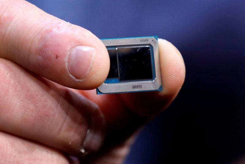 Intel sees mix of internal foundry manufacturing FT says quarterly results hacked