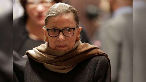 Supreme Court Justice Ginsburg back at court after cancer bout