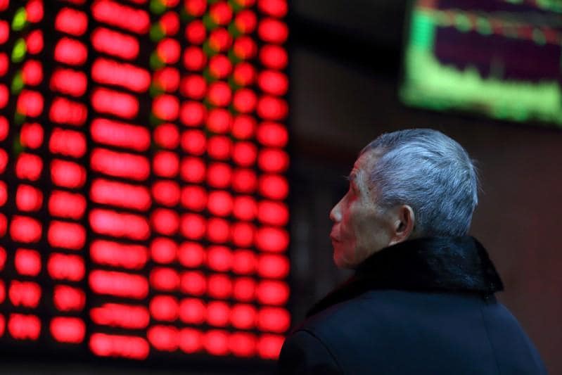 Asia stocks up slightly eyes on USChina talks Fed minutes