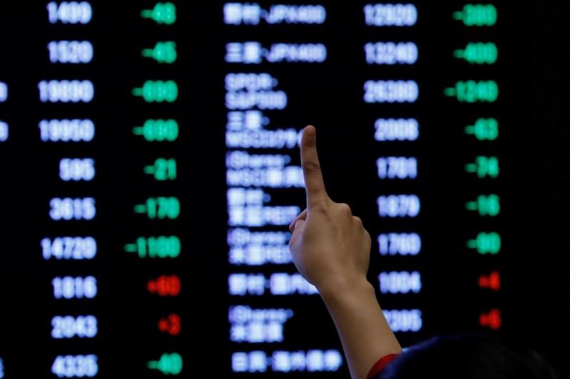 Global Markets Stocks up on Asia push muted Wall Street eyes Fed minutes