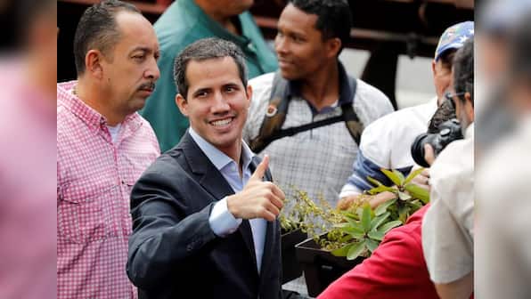 Venezuela's deputy U.N. military attache backs Guaido