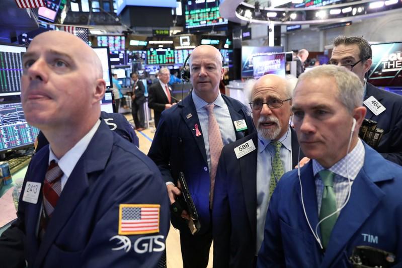 Wall Street on track to snap recent run of gains after weak data