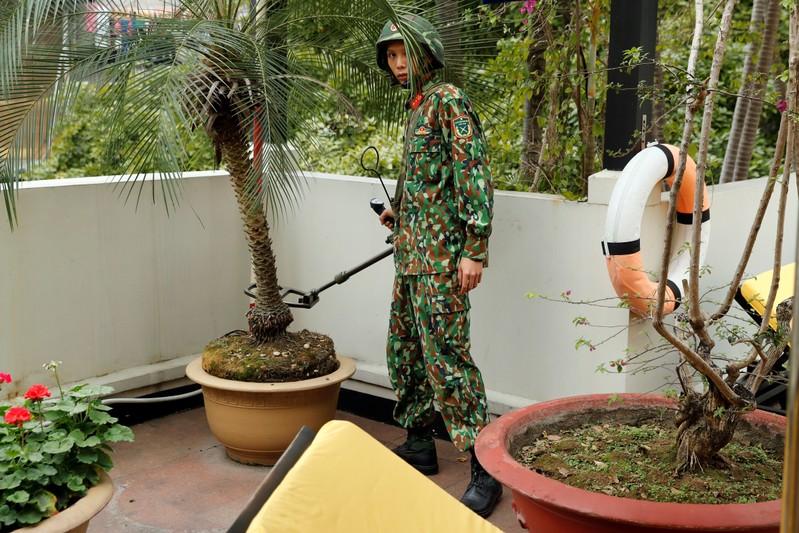 Security men and metal detectors Vietnam prepares for TrumpKim summit