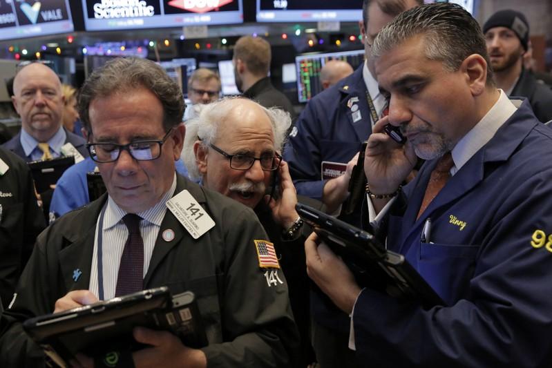 Wall Street edges lower in choppy session