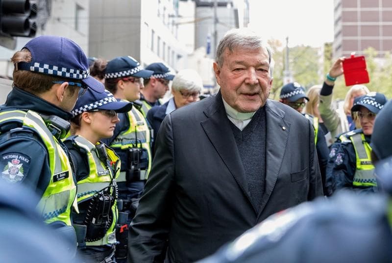 Convicted of sexual abuse Australian Cardinal Pell faces sentence hearing