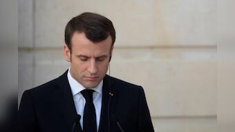 France's Macron says Britain would have to justify delaying Brexit