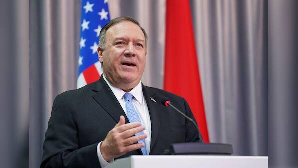 Pompeo visits Belarus as Minsk's ties with Moscow fray