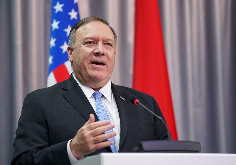 Pompeo visits Belarus as Minsk's ties with Moscow fray Pompeo visits Belarus as Minsk's ties with Moscow fray