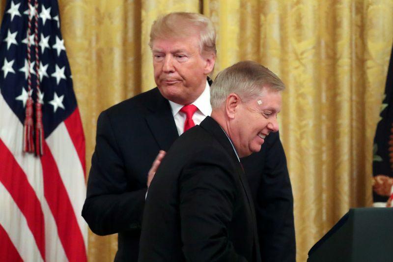 U.S. Justice Department receiving information on Bidens from Giuliani - Senator U.S. Justice Department receiving information on Bidens from Giuliani - Senator