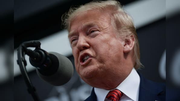 Trump blasts proposed U.S. restrictions on sale of jet parts to China