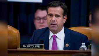 Trump says nominating congressman Ratcliffe to be national intelligence director
