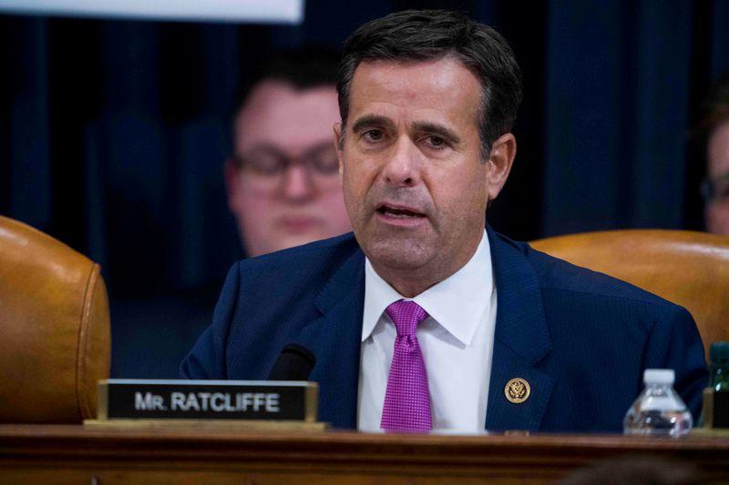 Trump says nominating congressman Ratcliffe to be national intelligence director Trump says nominating congressman Ratcliffe to be national intelligence director