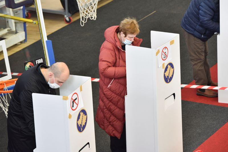 Kosovo opposition party set to win parliamentary vote exit poll