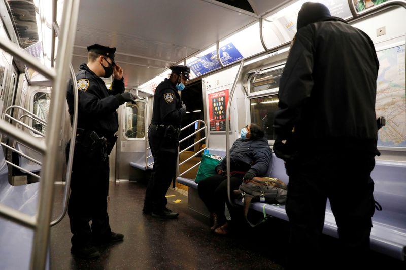 New York police question person of interest in deadly subway knife attacks