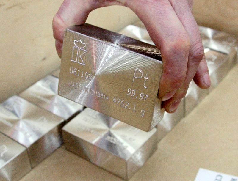 Brighter demand outlook powers platinum to sixyear high