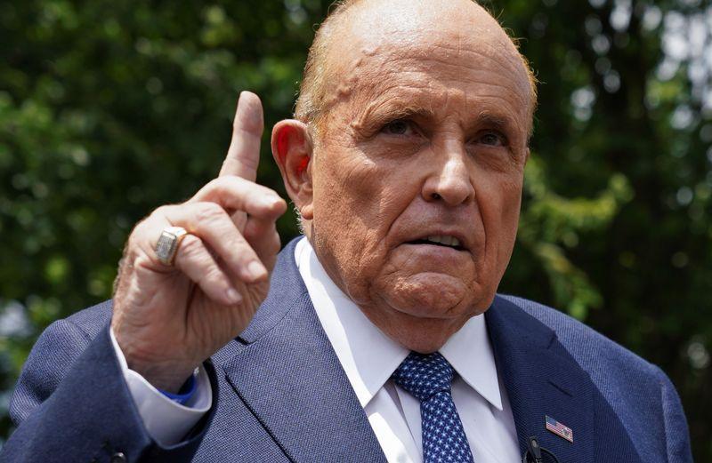 Trump Giuliani accused in lawsuit of conspiring to incite Capitol riot
