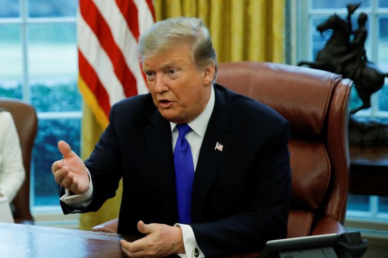 Trump asks China to lift tariffs on U.S. farm products