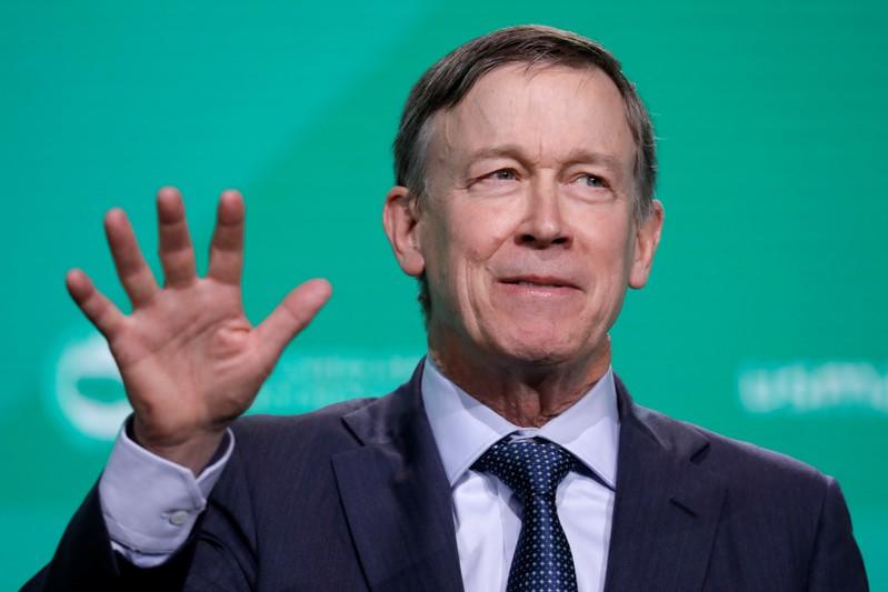 Former Democratic Colorado Governor Hickenlooper joins presidential race Former Democratic Colorado Governor Hickenlooper joins presidential race