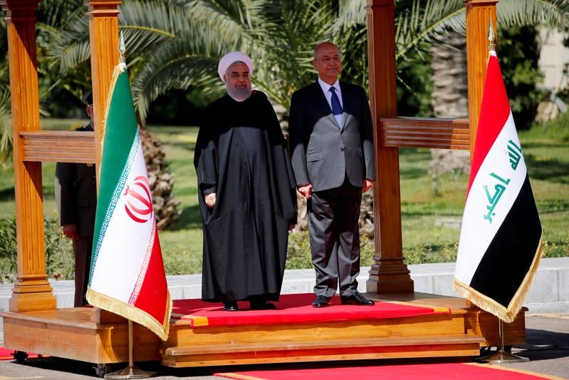 Iran's Rouhani signs trade pacts in Iraq to help offset U.S. sanctions Iran's Rouhani signs trade pacts in Iraq to help offset U.S. sanctions