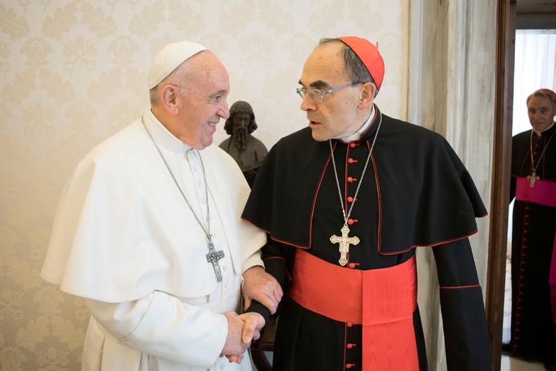 French Cardinal Barbarin says pope refused his offer to resign over sex abuse case
