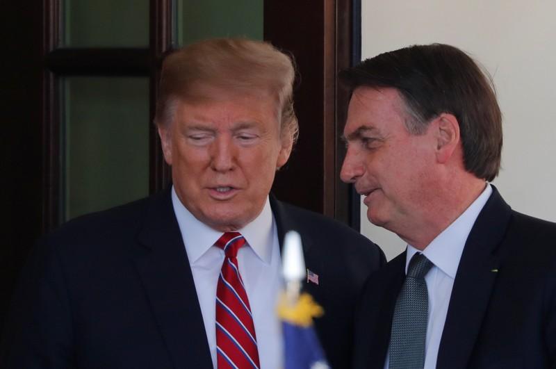 Trump says strongly considering NATO membership for Brazil
