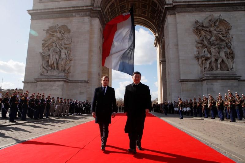 France seals multibillion dollar deals with China but questions Belt and Road project