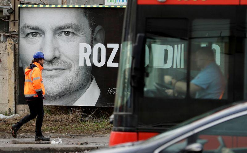Slovak opposition party OLANO takes wide lead in election - exit poll Slovak opposition party OLANO takes wide lead in election - exit poll