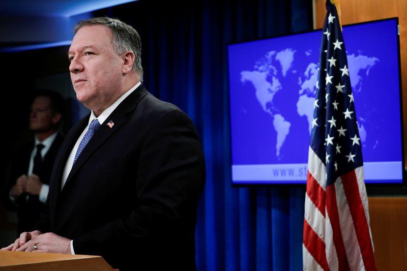 Pompeo conveyed strong US objections to Beijing over COVID19 accusations