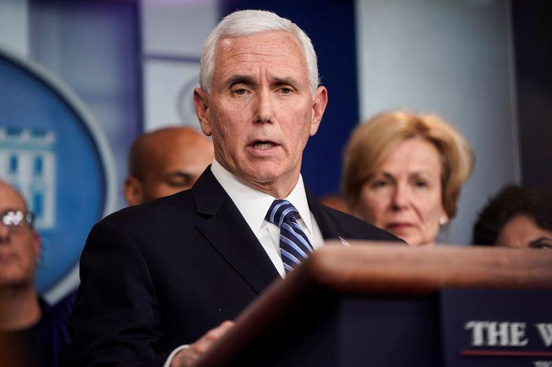 VP Pence says will be tested for coronavirus after aide tested positive