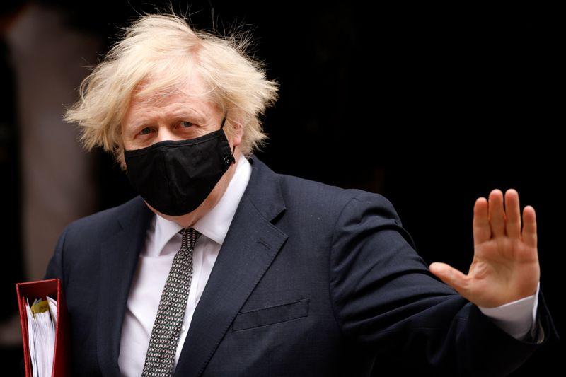 UKs Johnson criticises disgraceful attacks on police at protest