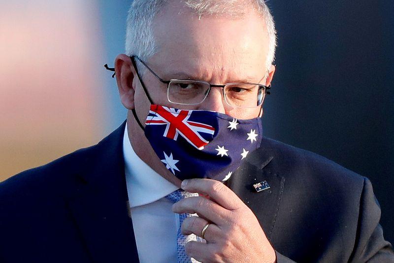 Australian PM Morrisons approval rating falls to lowest in a year