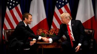 France's Macron visits Trump as Iran nuclear deal hangs in balance