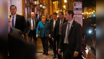 Despite warmth, Merkel and Trump still differ on trade and NATO