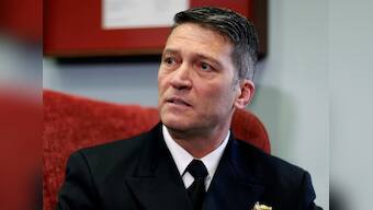 Trump calls on Democratic senator to resign after VA pick drops out