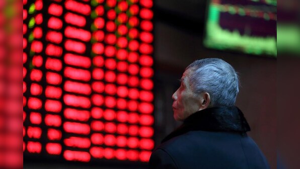 Asian shares tread water amid mixed growth signals
