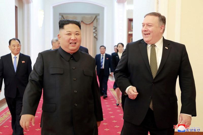 North Korea calls for Pompeo to be dropped from talks tests tactical weapon