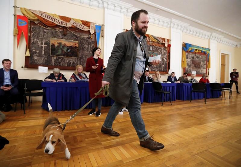 Comedian Zelenskiy wins Ukrainian presidential race by landslide  exit poll