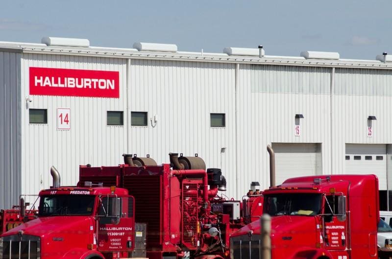 Halliburton sees signs of price recovery shares dip