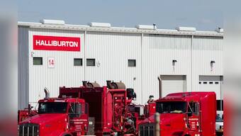 Halliburton sees signs of price recovery, shares dip