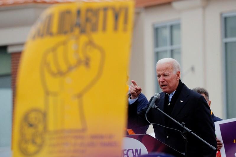 Corrected Former US vice president Biden to announce 2020 election run on Thursday