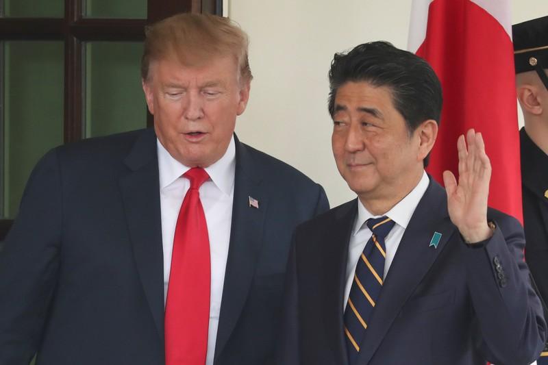 Trump says sees possibility of USJapan trade deal by May