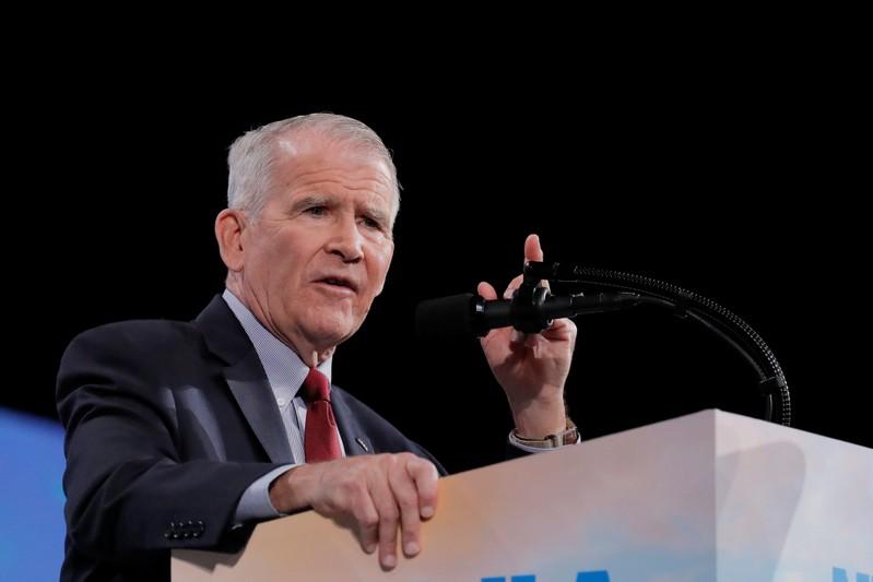 Oliver North steps down as NRA president amid dispute over damaging information