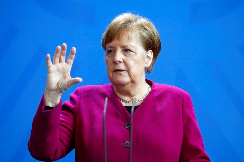 German coronavirus curve gives reason for cautious hope  Merkel