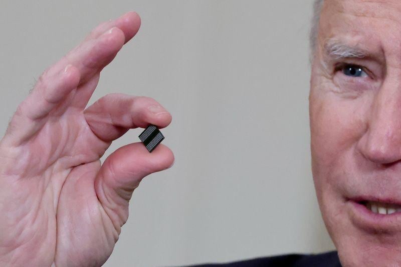 As Biden works to fix chips shortage Intel promises help for automakers