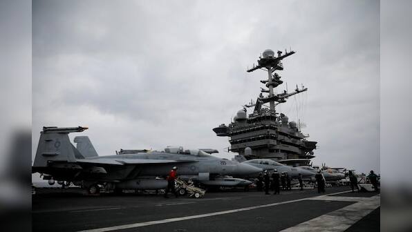 U.S. Navy jets begin sorties against IS in Syria from Mediterranean